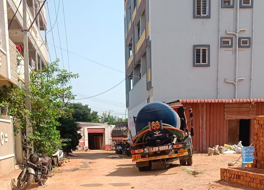 Vacuum Tanker Work by N. Ramesh Septic Tank Cleaners