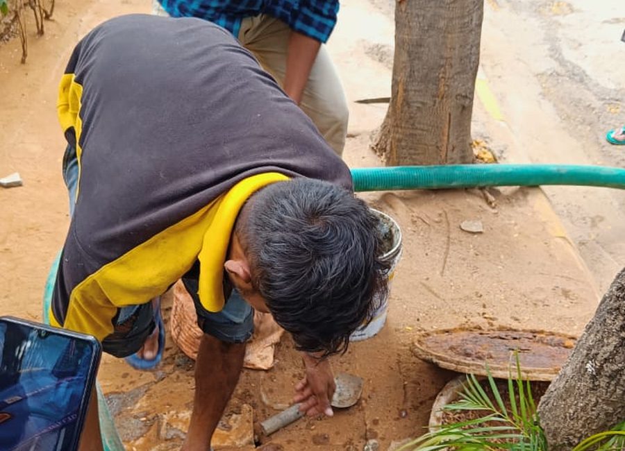 Septic Tank Cleaning Work by N. Ramesh Septic Tank Cleaners