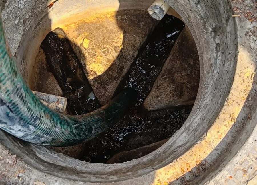 Drainage Cleaning Work by N. Ramesh Septic Tank Cleaners