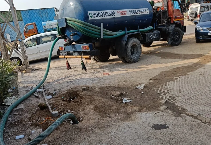 Liquid Waste Transportation service illustration